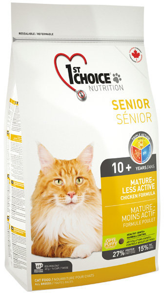 

1st Choice Senior Mature Less Aktiv 2.72 кг