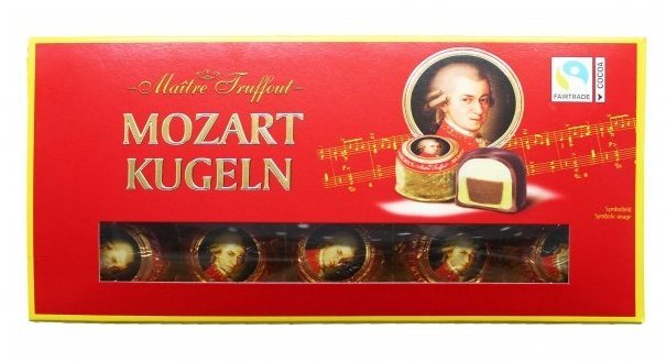 

Конфеты Maitre Truffou Mozart Balls Chocolate 200 г (DL18509)