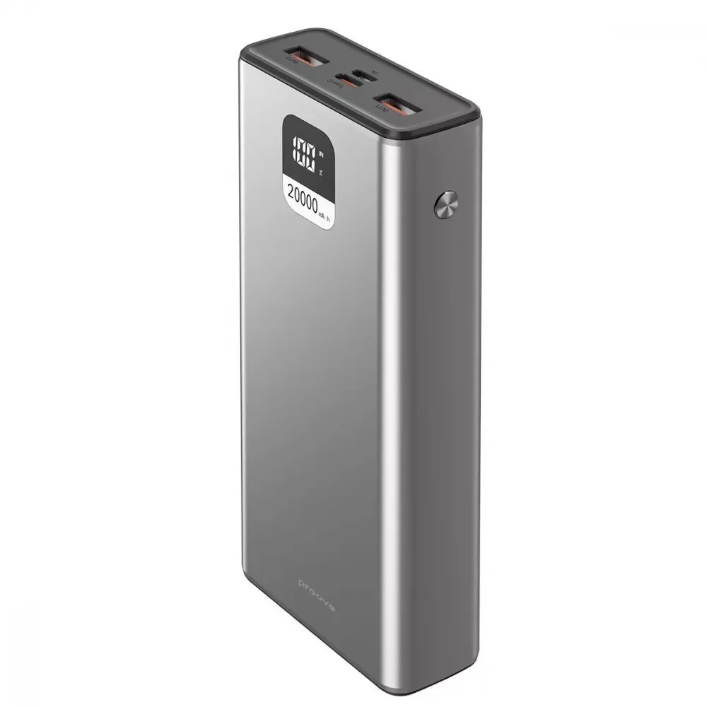 Акція на Proove Power Bank 20000mAh Guardian 22.5W Metal Gray від Y.UA