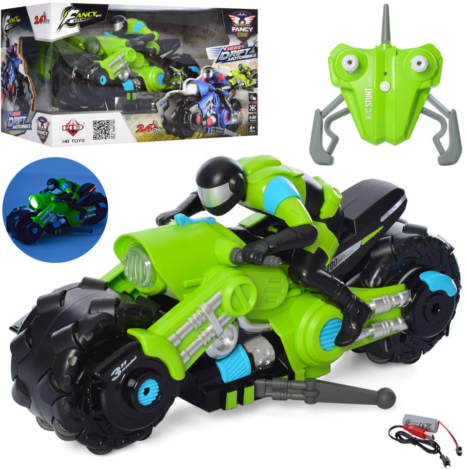 

Мотоцикл на радиоуправлении Hb Toys с фигуркой (MK10A02)