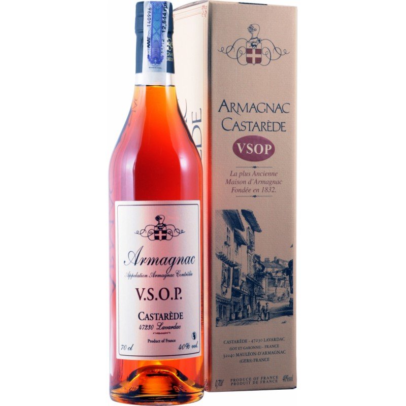 Акція на Коньяк Armagnac Castarede VSOP, gift box (0,7 л) (BW12264) від Stylus