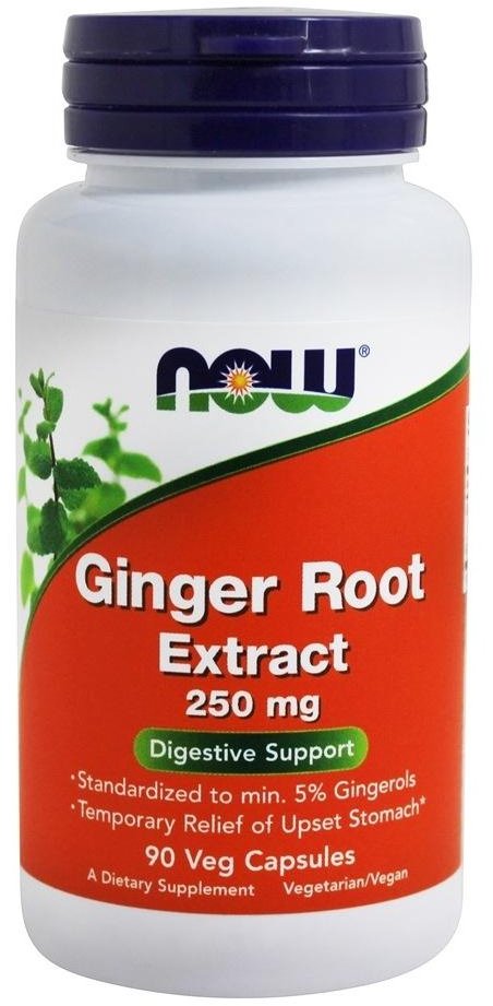 

Now Foods Ginger Root 250 mg 90 caps (Корінь імбиру)