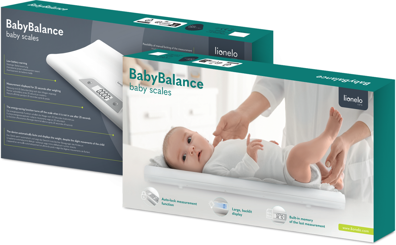 

Ваги для немовлят Lionelo Babybalance White