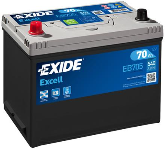 Акція на Автомобильный аккумулятор Exide EB705 від Stylus