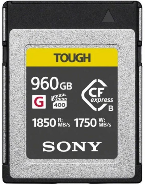 Акція на Sony 960GB Cfexpress Tough Type B (CEBG960T.CE7) від Stylus