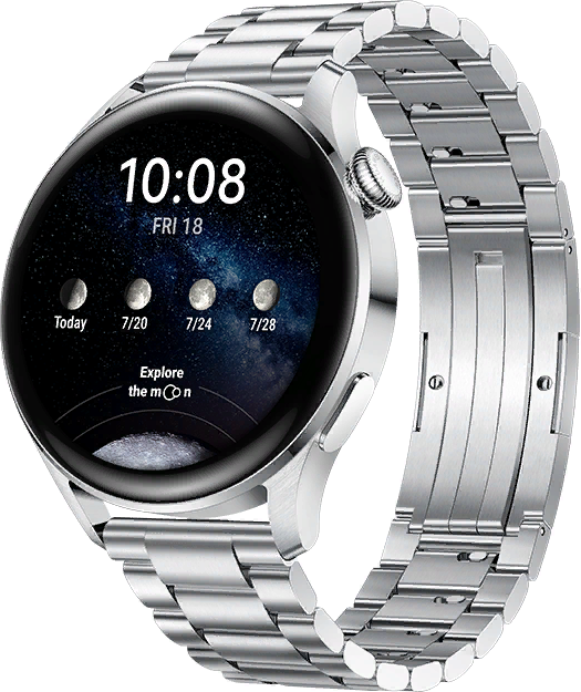 

Huawei Watch 3 Elite Silver Stainless Steel