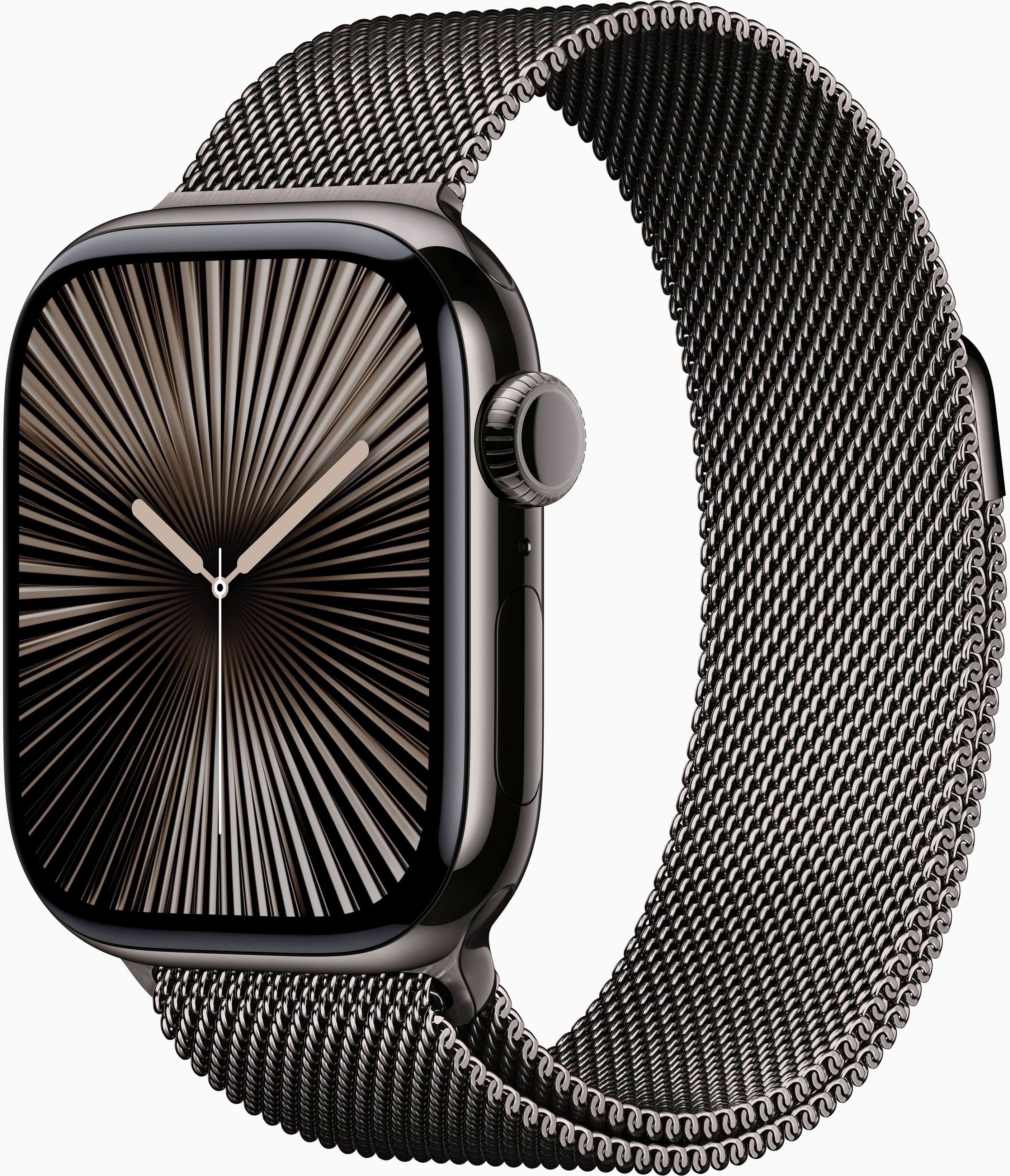 Акція на Apple Watch Series 10 42mm GPS+LTE Slate Titanium Case with Slate Milanese Loop (MX053) від Stylus