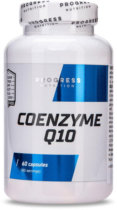 

Progress Nutrition Coenzyme Q10 Коензим 60 капсул