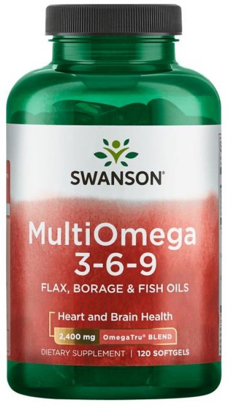 

Swanson Multi Omega 3-6-9, 120 Softgels (SWA-17020)