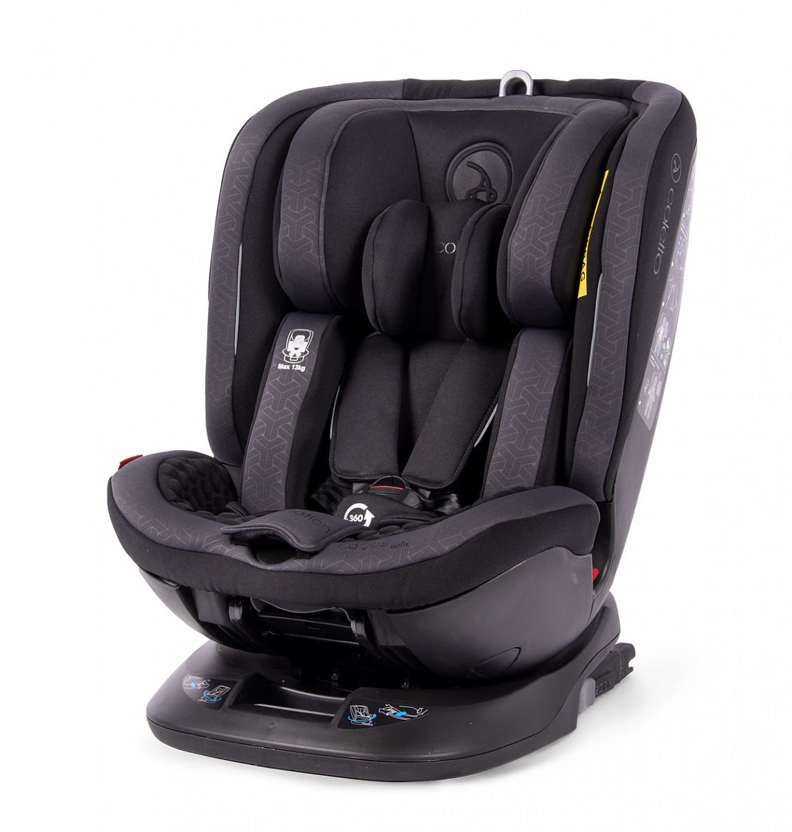 

Автокрісло Coletto Logos Izofix 0-36 9024-CLIs-13 black