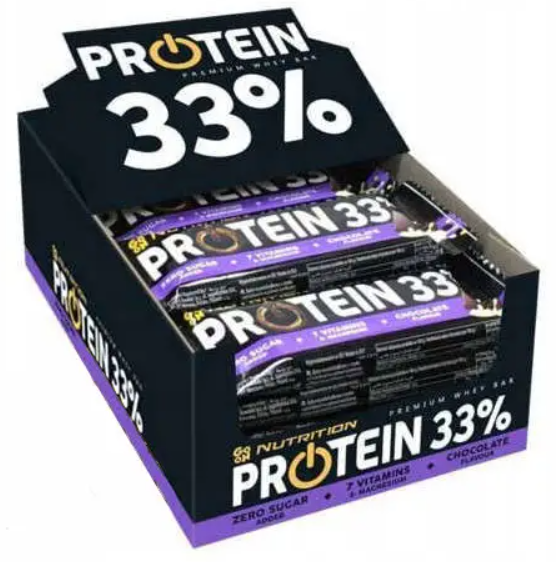 Акція на Протеиновые батончики GoOn Nutrition Protein 33% Bar 25x50g Chocolate від Stylus