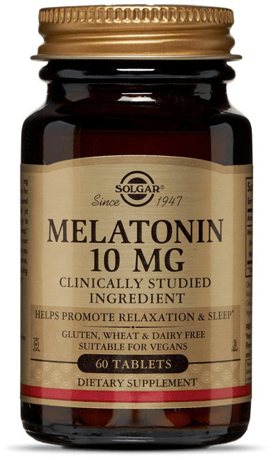 Акция на Solgar Melatonin, 10 mg, 60 Tabs Мелатонин (SOL-01956) от Stylus