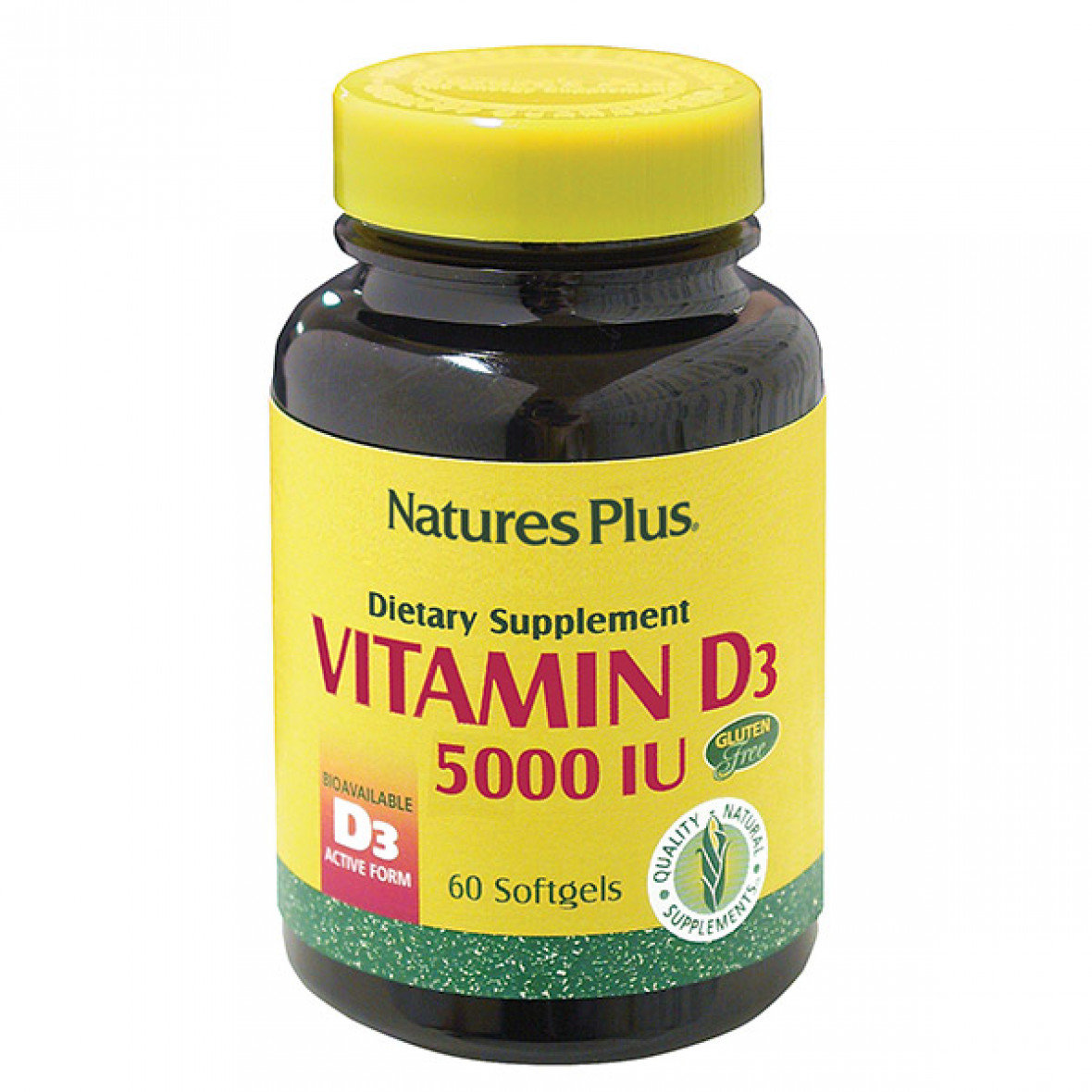 

Natures Plus Vitamin D3 5000IU 60 caps