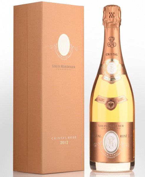 

Шампанське Louis Roederer Cristal Rose Vintage 2012 Gift Box рожеве сухе 0.75 л (VTS1003128)