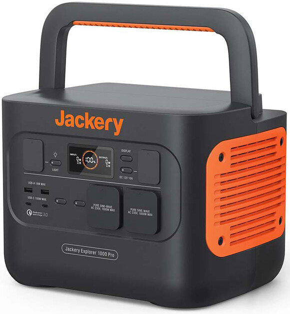 

Зарядная станция Jackery Explorer 1000 Pro 1002Wh 1000W Black/Orange