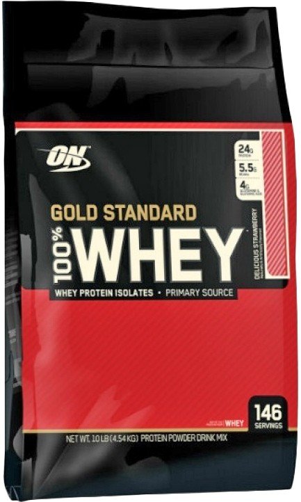 

Optimum Nutrition 100% Whey Gold Standard 4540 g /146 servings/ Double Rich Chocolate