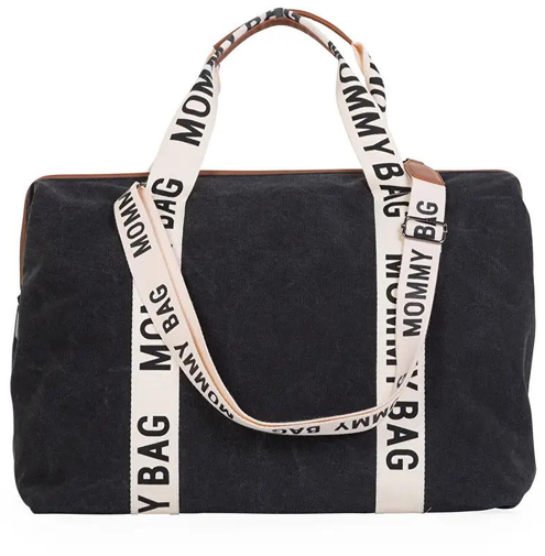 

Сумка Childhome Mommy Bag Signature Canvas Black (CWMBBSCBL)