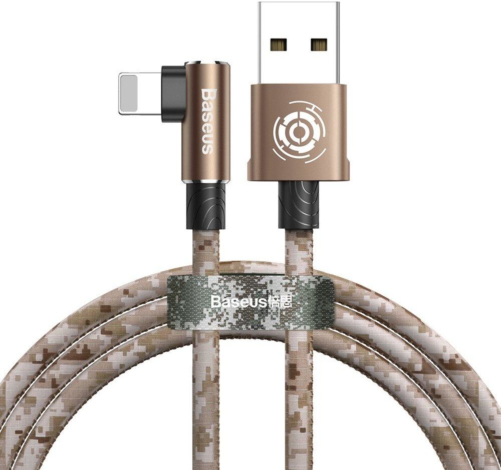 Акція на Baseus Usb Cable to Lightning Camouflage 2.4A 1m Brown (CALMC-A12) від Stylus