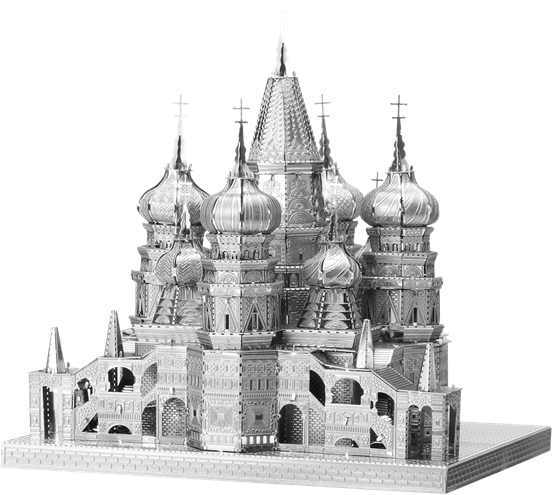 

Металеві 3D конструктор Fascinations Покровський Собор, ICX006
