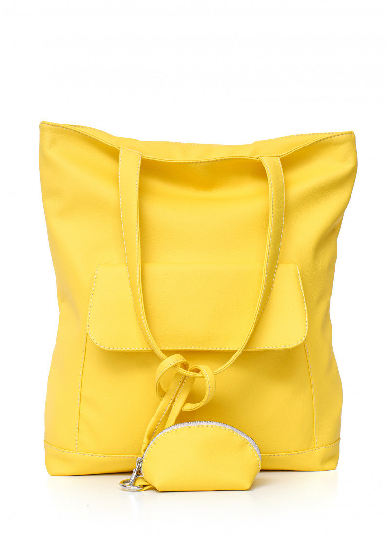 

Женская сумка шоппер Sambag Shopper желтая (93251028)