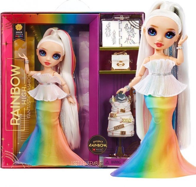 Акція на Лялька Rainbow High Fantastic Fashion Amaya з аксесуарами (594154) від Y.UA