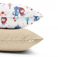 

Набор наволочек Cosas Set Pillow Red Riding Hood Dots Beige 60х40 см (4822052043608)