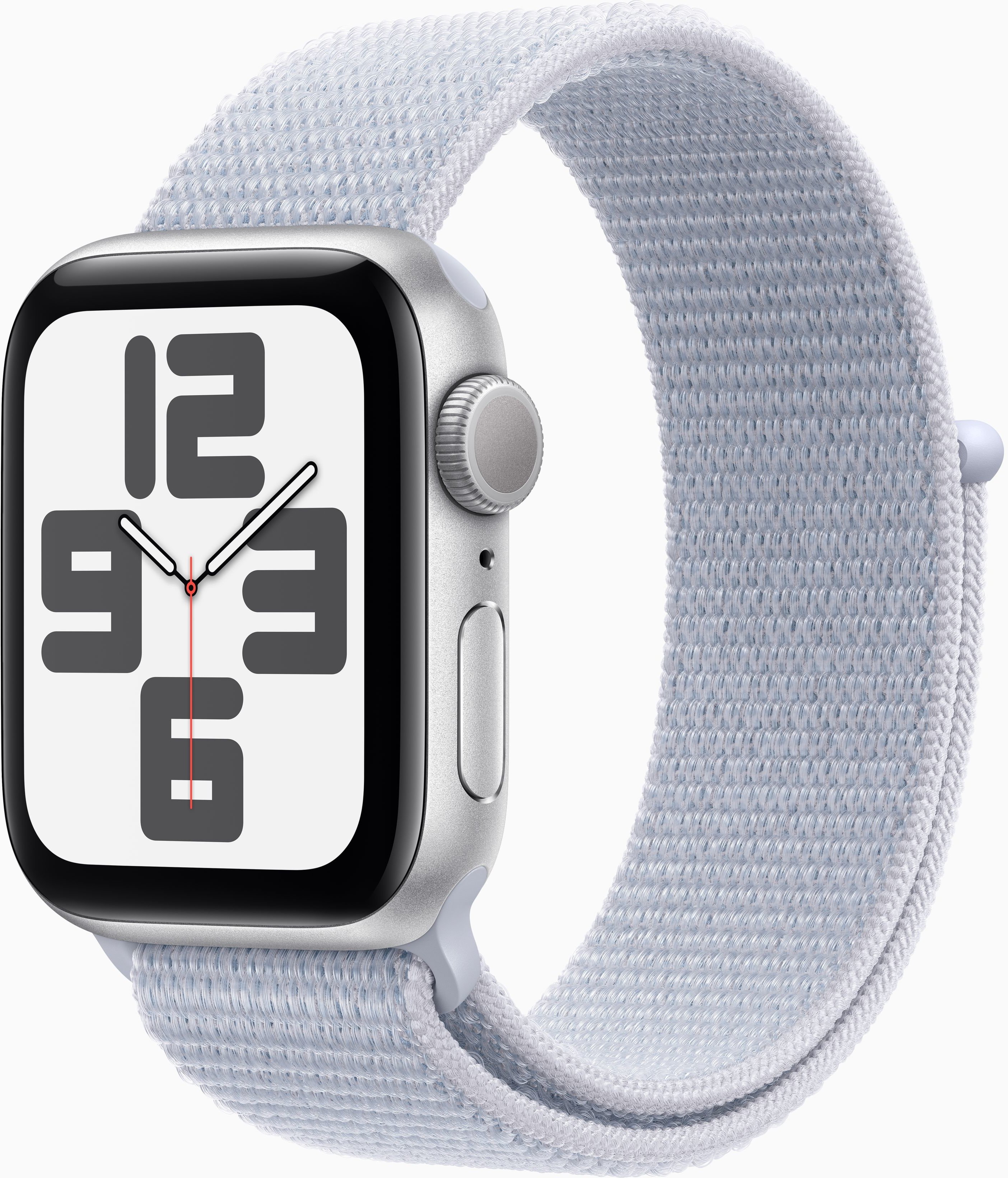 Акція на Apple Watch Se 2 2024 40mm Gps Silver Aluminum Case with Blue Cloud Sport Loop (MXEE3) від Stylus