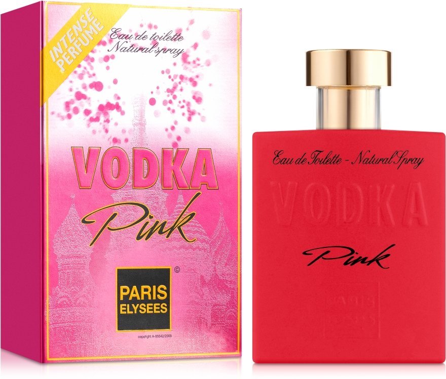 

Туалетная вода Paris Elysees Vodka Pink Woman 100 ml