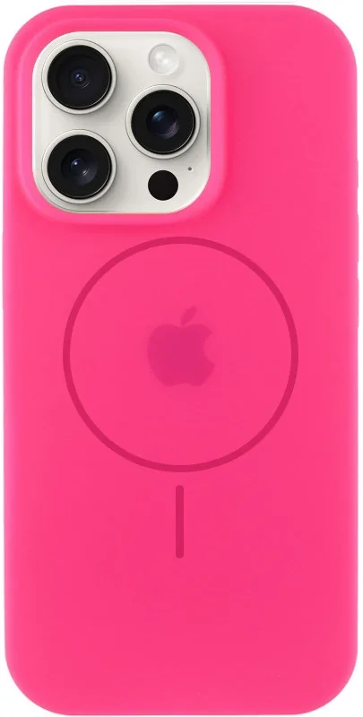 

Mobile Case Silicone Full Protective with MagSafe Barbie Pink для iPhone 15