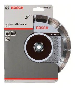 

Диск алмазний відрізний по абразиву Bosch (2608602688)