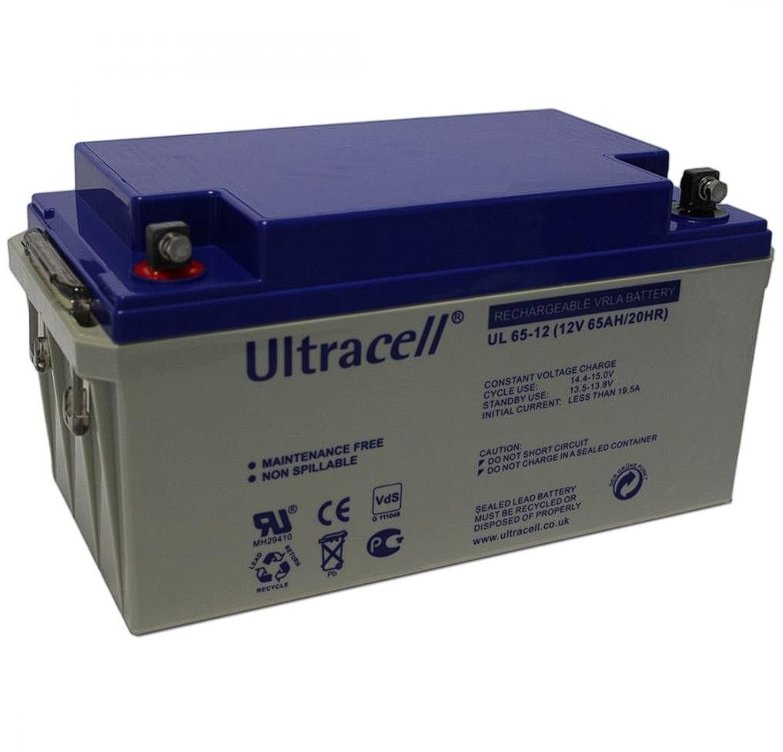 

Ultracell 12V-65Ah, Agm (UL65-12)