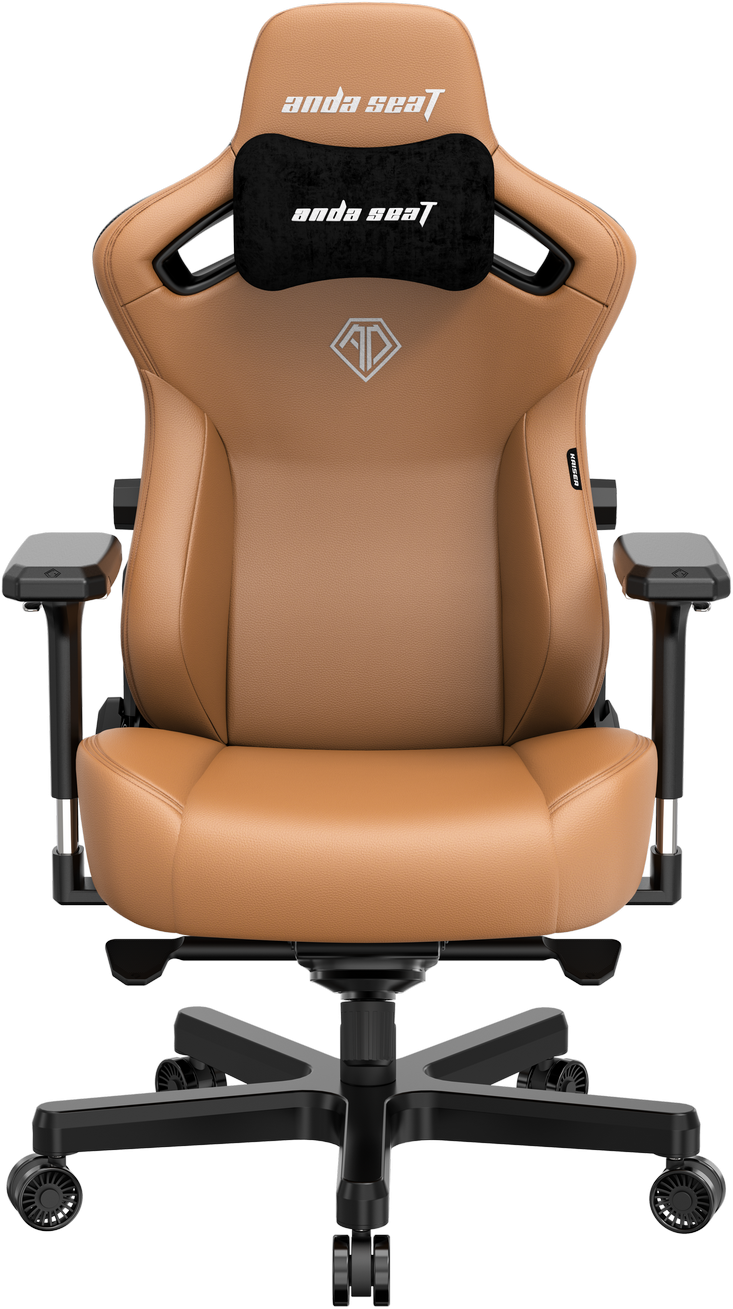 Акція на Кресло игровое Anda Seat Kaiser 3 Brown Size Xl (AD12YDC-XL-01-K-PV/C) від Stylus