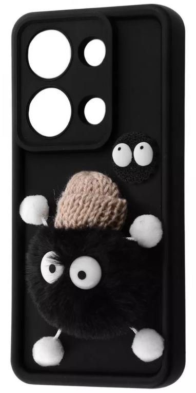 

Mobile Case Pretty Things Black/Fluffy Black for Xiaomi Redmi Note 13 Pro 4G / Poco M6 Pro 4G