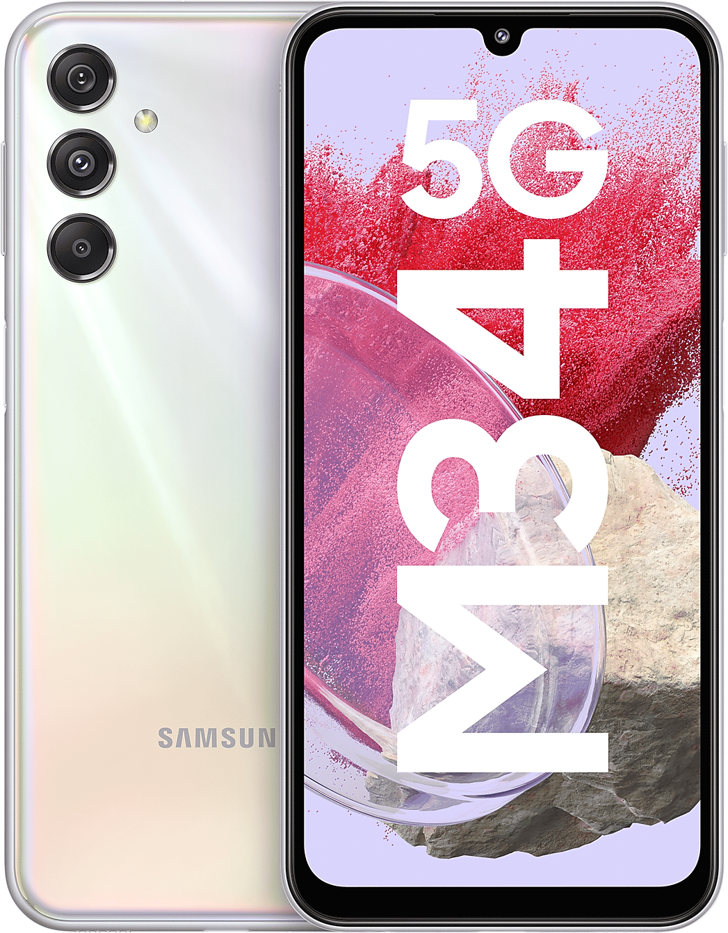 Акція на Samsung Galaxy M34 5G 6/128Gb Prism Silver M346B від Stylus