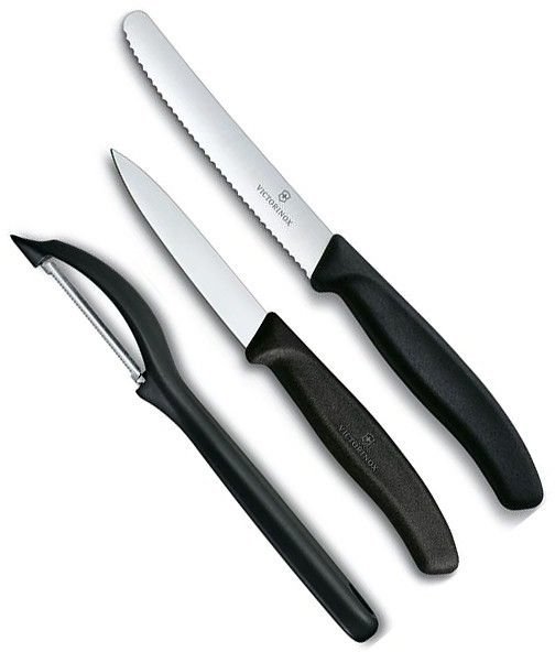 Акція на Victorinox SwissClassic Paring Set With Peeler 3 пр. (6.7113.31) від Stylus