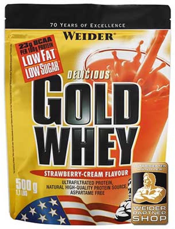 

Weider Gold Whey 500 g /16 servings/ Stracciatella