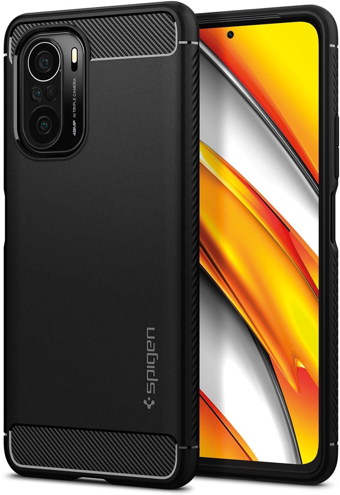 

Spigen Rugged Armor Matte Black (ACS03006) for Xiaomi Redmi K40 / K40 Pro / K40 Pro+ / Poco F3 / Mi 11i
