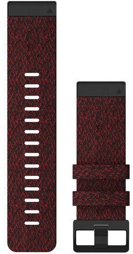 Акція на Ремінець Garmin QuickFit 26mm Watch Bands Heathered Red Nylon (010-12864-06) від Y.UA