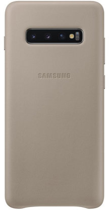 

Samsung Leather Cover Grey (EF-VG975LJEGRU) for Samsung G975 Galaxy S10+