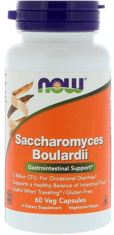 Акція на Now Foods Saccharomyces Boulardi 60 Vcaps Сахаромицеты Буларди від Stylus