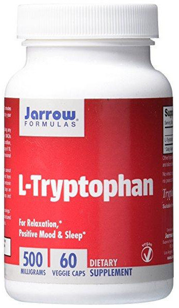 Акція на Jarrow Formulas L-Tryptophan 500 mg 60 Caps Л-Триптофан від Stylus