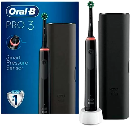 

Oral-B Pro 3 3500 Cross Action D505.523.3X (BLACK)