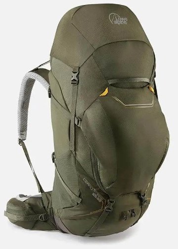 Акція на Рюкзак Lowe Alpine Cerro Torre 65:85, Dark Olive, M/L (LA FBQ-01-DO-65) від Stylus