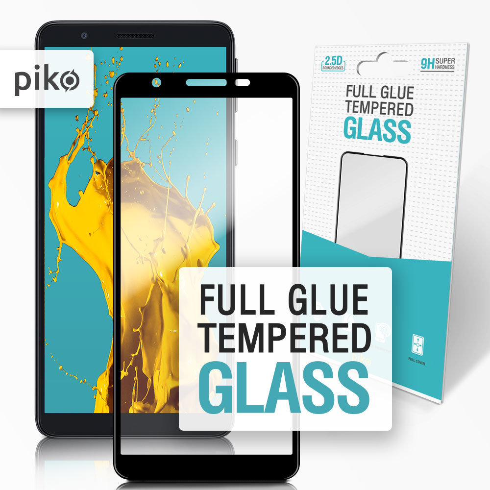 

Piko Tempered Glass Full Glue Black for Samsung A013 Galaxy A01 Core