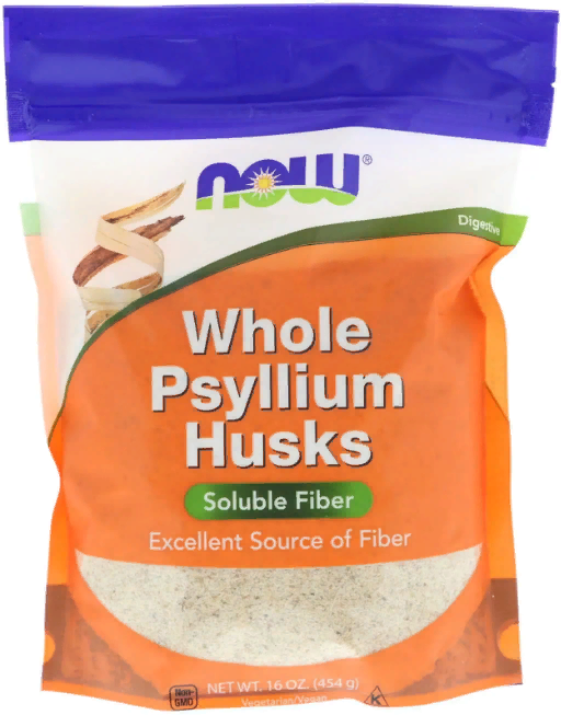 

Now Foods Whole Psyllium Husks Лушпиння подорожника 454 г