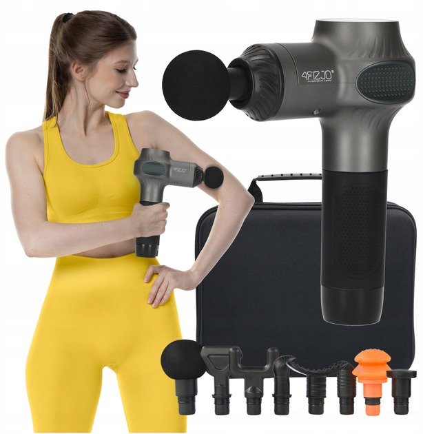 Акція на 4FIZJO Massage Gun Active 30 Вт (4FJ0592) від Stylus