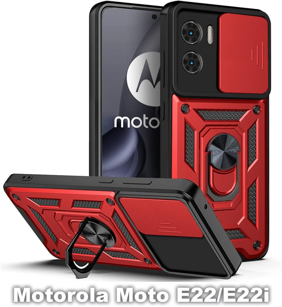 

BeCover Military Red для Motorola Moto E22/E22i (709981)