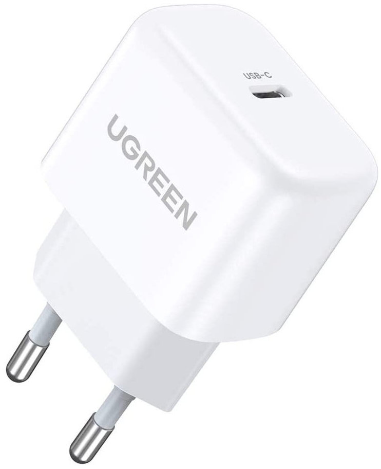 Акція на Ugreen USB-C Wall Charger CD241 20W White (10220) від Y.UA