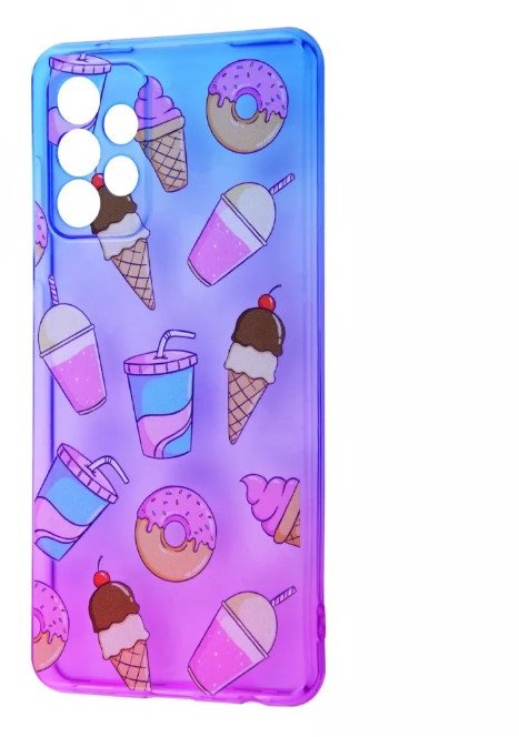 

Wave Sweet & Acid Case Blue/Purple/Cockteils для Samsung A525 Galaxy A52