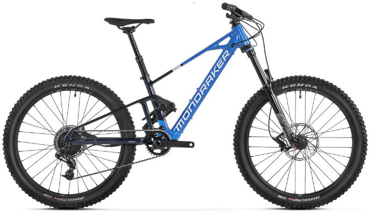 

Электровелосипед Mondraker F-PLAY 24" 120 mm 250 Wh Mahle X-35 Blue (10.24240)